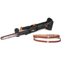 WEN 20437BT 20V Max Cordless Variable Speed Detailing File Sander (Tool Only – Battery Not Included)