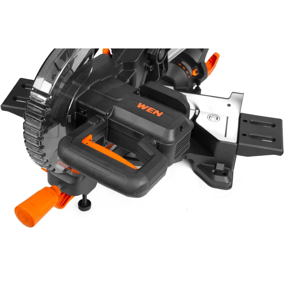 WEN 20672BT 20V Max 7.25-Inch Cordless Sliding Miter Saw, Single Bevel and Brushless with LED Cutline Guide (Tool Only – Battery Not Included)