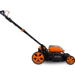 WEN 40439BT 40V Max Lithium Ion 19-Inch Cordless 3-in-1 Lawn Mower with 16-Gallon Bag (Tool Only)
