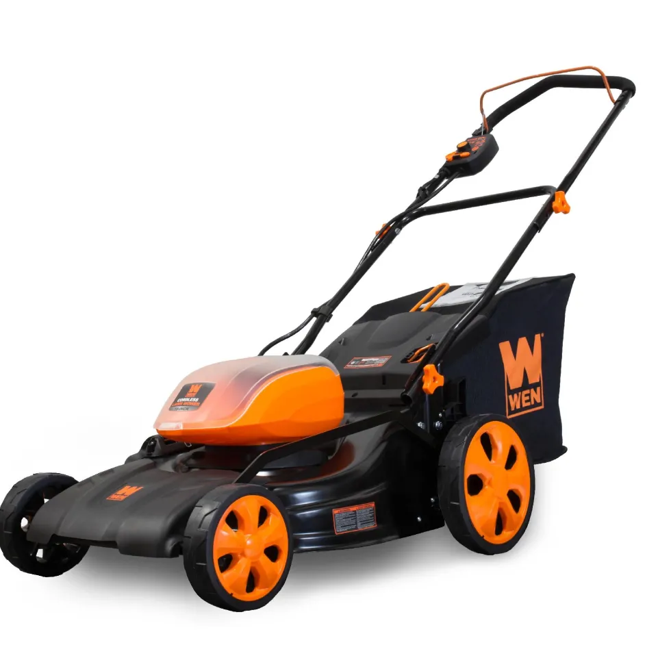 WEN 40439BT 40V Max Lithium Ion 19-Inch Cordless 3-in-1 Lawn Mower with 16-Gallon Bag (Tool Only)