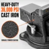 WEN BV454 4-Inch Heavy Duty Cast Iron Bench Vise with Swivel Base