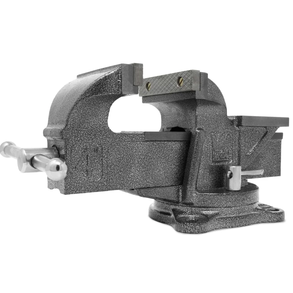 WEN BV454 4-Inch Heavy Duty Cast Iron Bench Vise with Swivel Base
