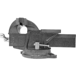 WEN BV455 5-Inch Heavy Duty Cast Iron Bench Vise with Swivel Base