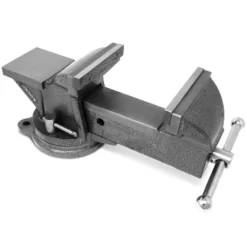 WEN BV455 5-Inch Heavy Duty Cast Iron Bench Vise with Swivel Base