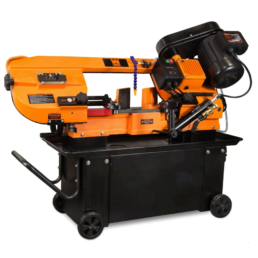 WEN 39707 7-by-12-Inch Metal-Cutting Band Saw with Stand
