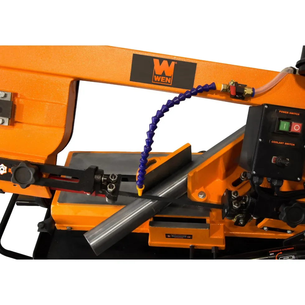 WEN 39707 7-by-12-Inch Metal-Cutting Band Saw with Stand