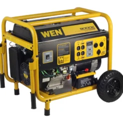 WEN 56877-CA 9000-Watt Generator with Electric Start and Wheel Kit-CARB Compliant