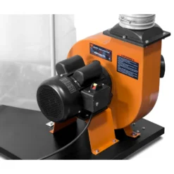 WEN 3403 1,500 CFM 16-Amp 5-Micron Woodworking Dust Collector with 50-Gallon Collection Bag and Mobile Base