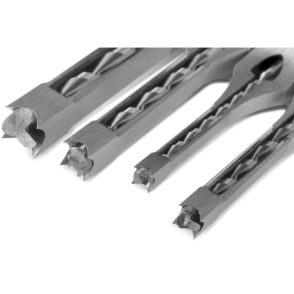 WEN CH4314M 4-Piece Premium Mortising Chisel Set for Woodworking