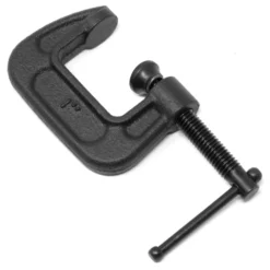 WEN CLC108 Heavy-Duty Cast Iron C-Clamps with 1-Inch Jaw Opening and 0.8-Inch Throat, 4 Pack