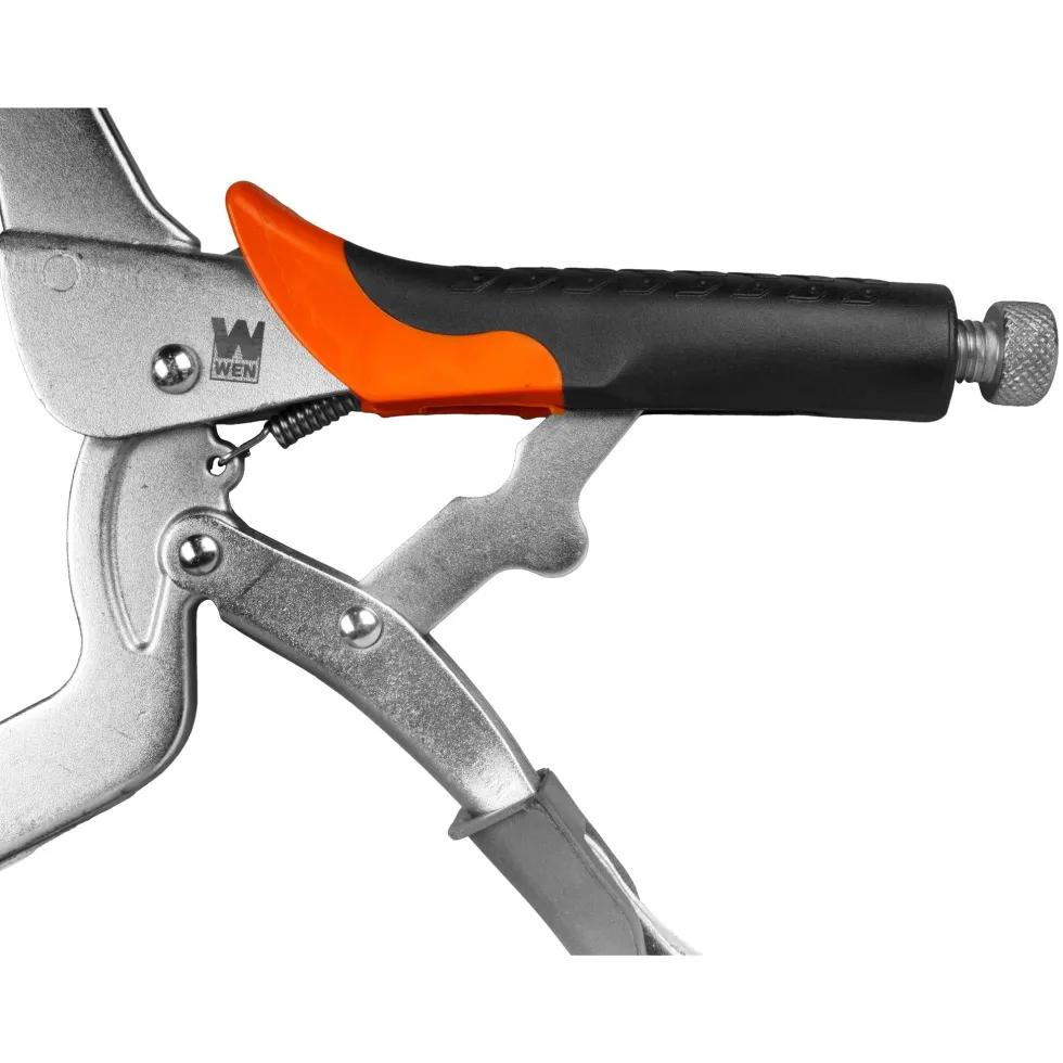 WEN CL650F 6-Inch Face Clamp for Woodworking and Pocket Hole Joinery