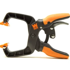 WEN CLH151 Quick-Release Ratcheting Hand Clamps with 1.5-Inch Jaw Opening and 1.5-Inch Throat, 4 Pack