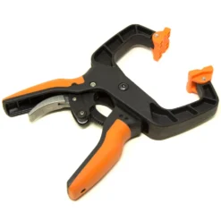WEN CLH226 Quick-Release Ratcheting Hand Clamps with 2-Inch Jaw Opening and 2-Inch Throat, 2 Pack
