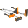 WEN CLP14A Parallel Clamp Kit with Two 24-Inch Clamps, Two 50-Inch Clamps, and Framing Kit