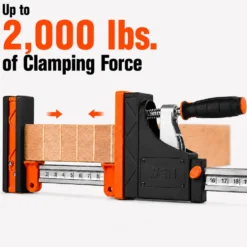 WEN CLP14A Parallel Clamp Kit with Two 24-Inch Clamps, Two 50-Inch Clamps, and Framing Kit