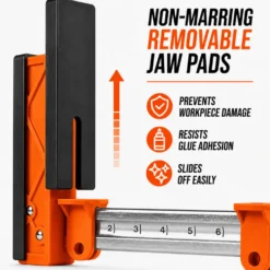 WEN CLP502 50-Inch 2000-Pound Parallel Jaw Clamp and Spreader Set, Two-Pack