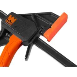 WEN CLR242 24-Inch Heavy Duty Steel Bar Clamps and Spreaders with 2.3-Inch Throat, Two Pack
