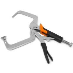 WEN CL436R 4-Inch Right Angle Clamp for Woodworking and Pocket Hole Joinery