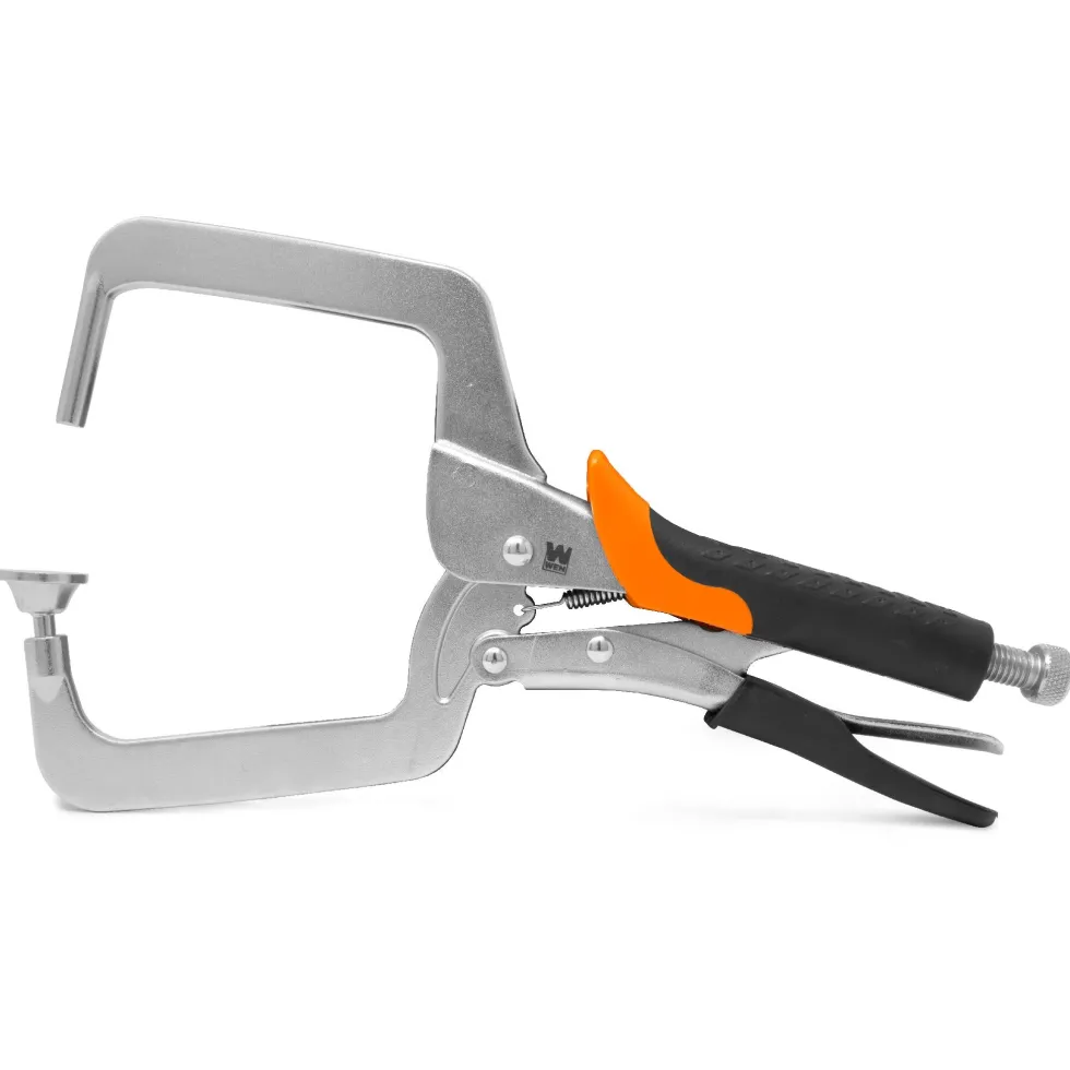 WEN CL436R 4-Inch Right Angle Clamp for Woodworking and Pocket Hole Joinery