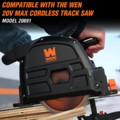 WEN CT9110 110-Inch Track Saw Track Guide Rail and Adapters