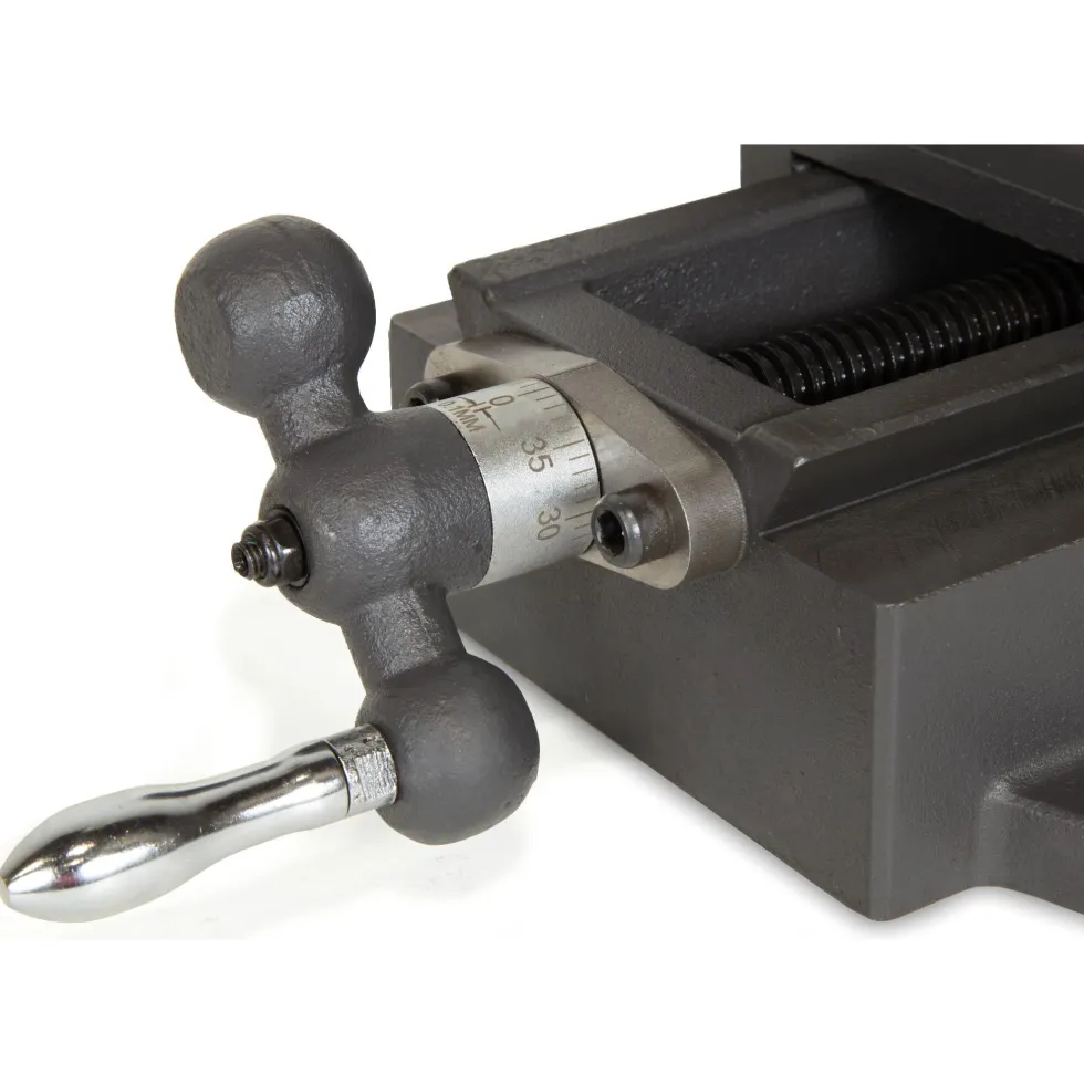 WEN 416CV 6-1/8-Inch Compound Cross Slide Industrial Strength Benchtop Vise