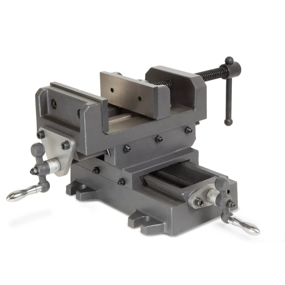 WEN 415CV 5-1/8-Inch Compound Cross Slide Industrial Strength Benchtop Vise