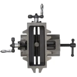 WEN CV414 4.25 in. Compound Cross Slide Industrial Strength Benchtop and Drill Press Vise