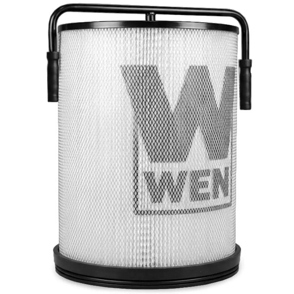 WEN DC1300-AF1 1-Micron Canister Filter Cartridge with Cleaning Paddles for Woodworking Dust Collectors