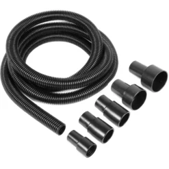 WEN DCA023 1.25-Inch by 10-Foot Dust Hose Kit with Fittings and Reducers