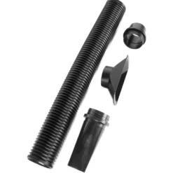 WEN DCA017 4-Inch by 36-Inch Flexible and Sculptable Dust Hose Kit with Couplers and Adapters