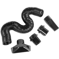 WEN DCA019 2.5-Inch by 36-Inch Flexible and Sculptable Dust Hose Kit with Couplers and Adapters