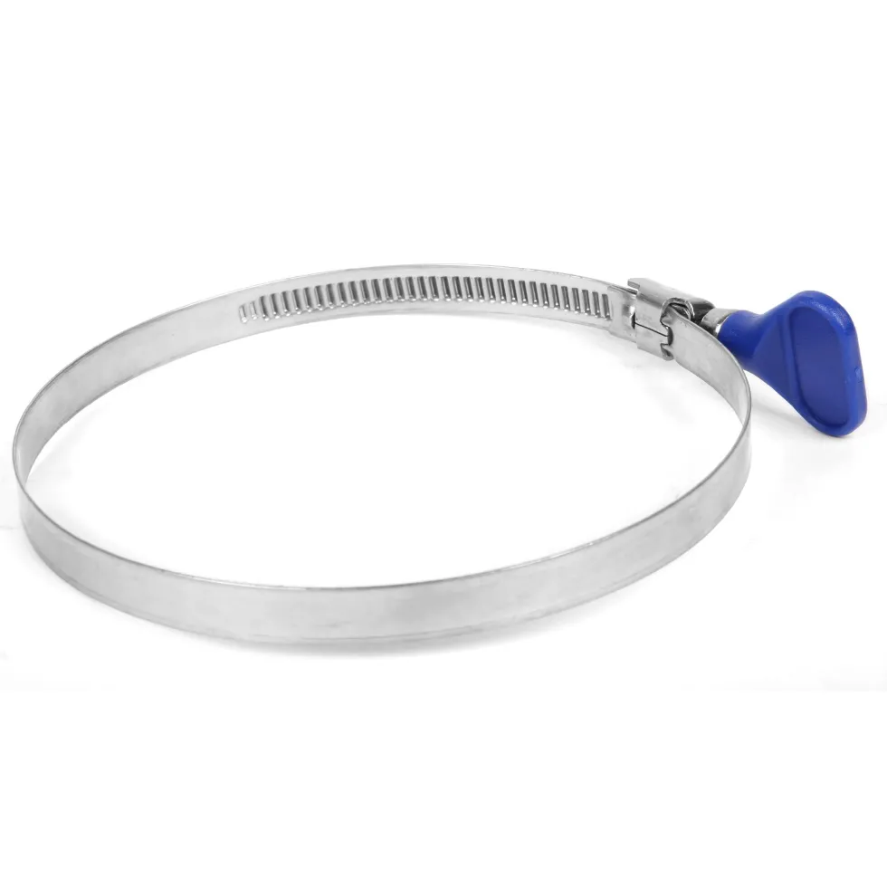 WEN DCA010 4-Inch Steel Hose Clamps for Dryers and Dust Collection Systems, 10 Pack