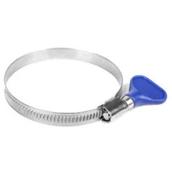 WEN DCA011 2.5-Inch Steel Hose Clamps for Dryers and Dust Collection Systems, 10 Pack