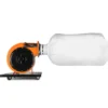 WEN DC3474 7.4-Amp Rolling Dust Collector with Induction Motor, 15-Gallon Bag and Optional Wall Mount