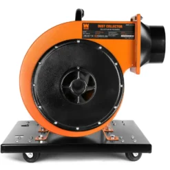 WEN DC3474 7.4-Amp Rolling Dust Collector with Induction Motor, 15-Gallon Bag and Optional Wall Mount