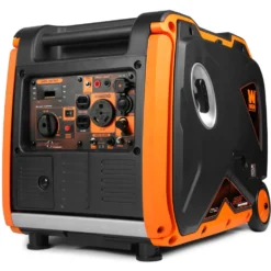 WEN DF450i Super Quiet 4500-Watt Dual Fuel RV-Ready Portable Inverter Generator with Fuel Shut-Off