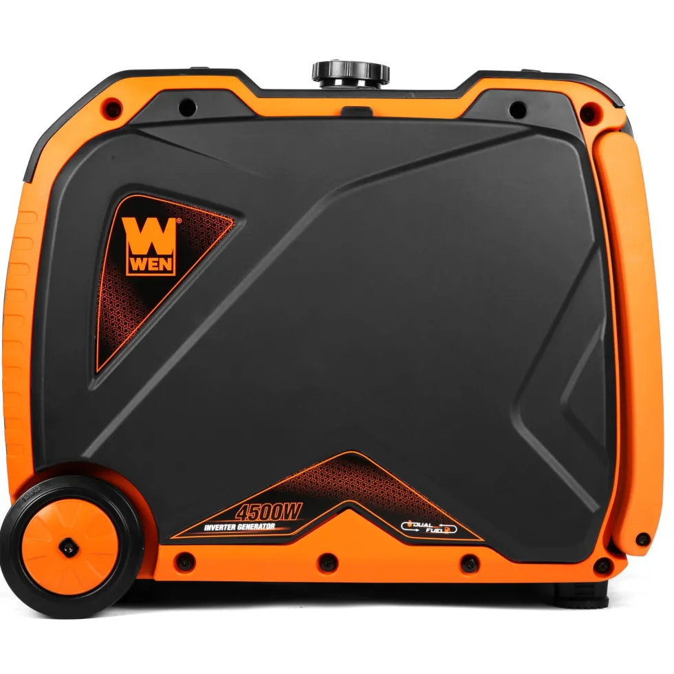 WEN DF450i Super Quiet 4500-Watt Dual Fuel RV-Ready Portable Inverter Generator with Fuel Shut-Off