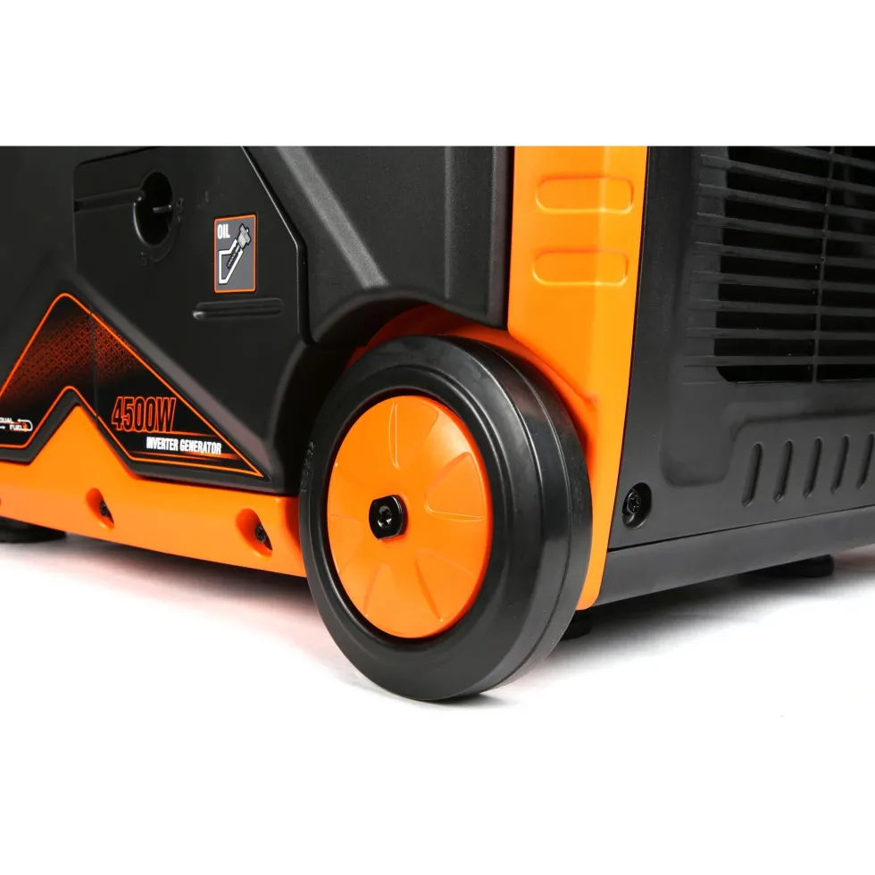 WEN DF450i Super Quiet 4500-Watt Dual Fuel RV-Ready Portable Inverter Generator with Fuel Shut-Off
