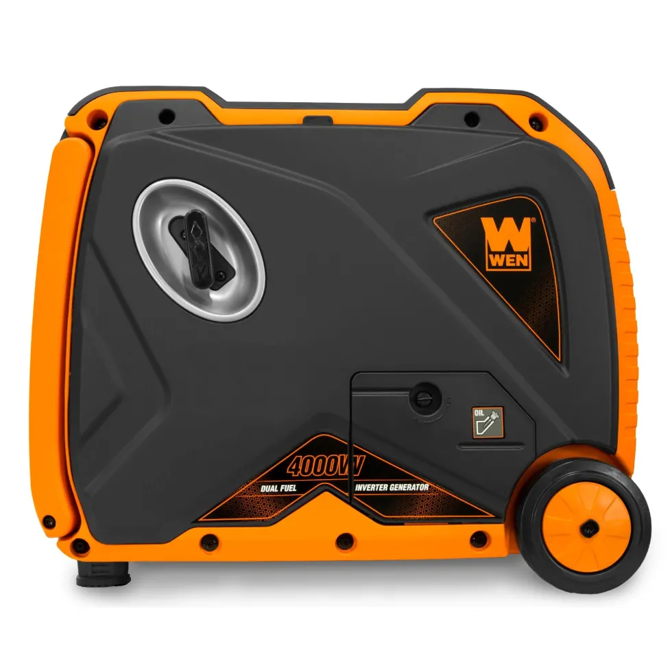 WEN DF400i Super Quiet 4000-Watt Dual Fuel RV-Ready Electric Start Portable Inverter Generator with Fuel Shut-Off
