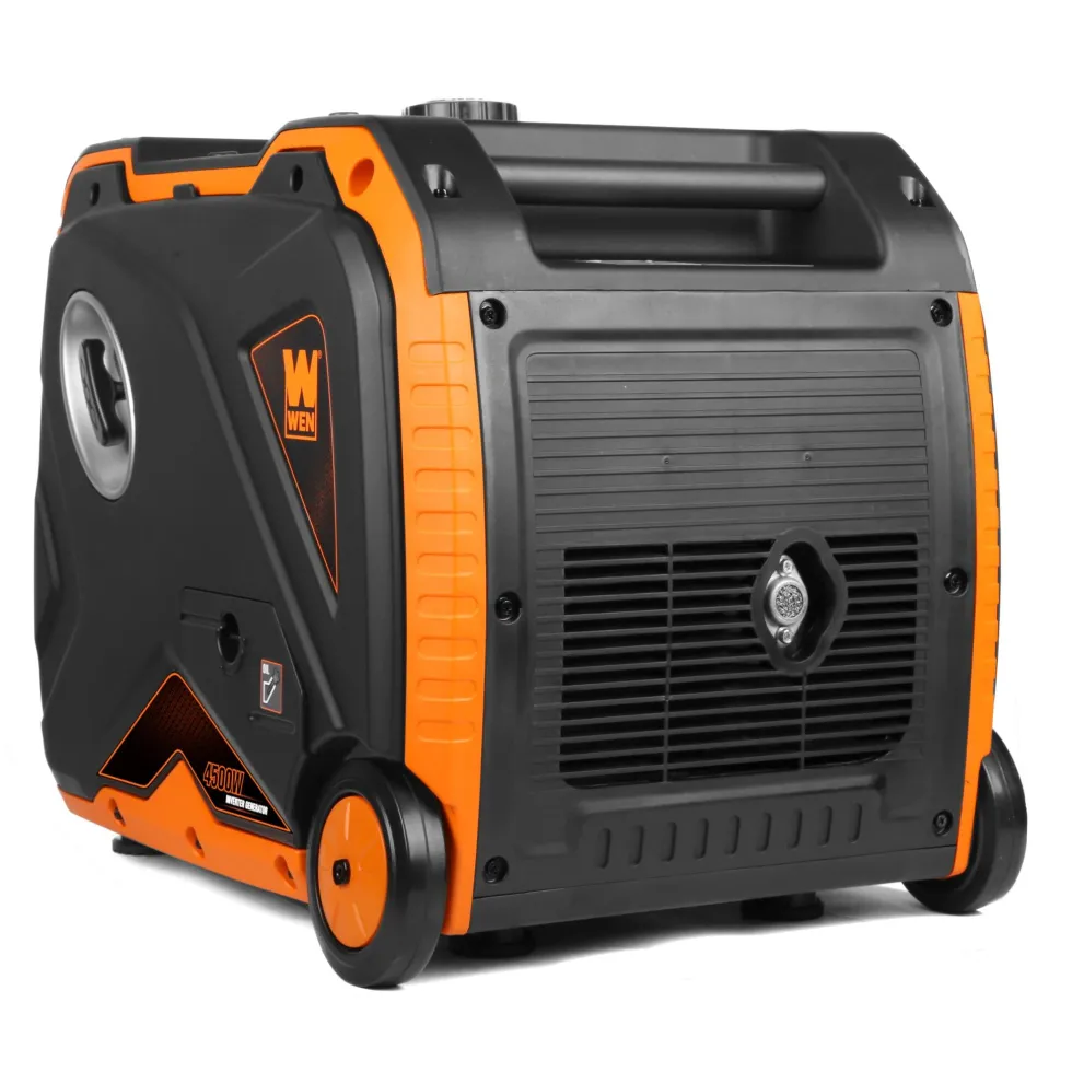 WEN DF451i Super Quiet 4500-Watt Electric Start Dual Fuel RV-Ready Portable Inverter Generator with Fuel Shut-Off