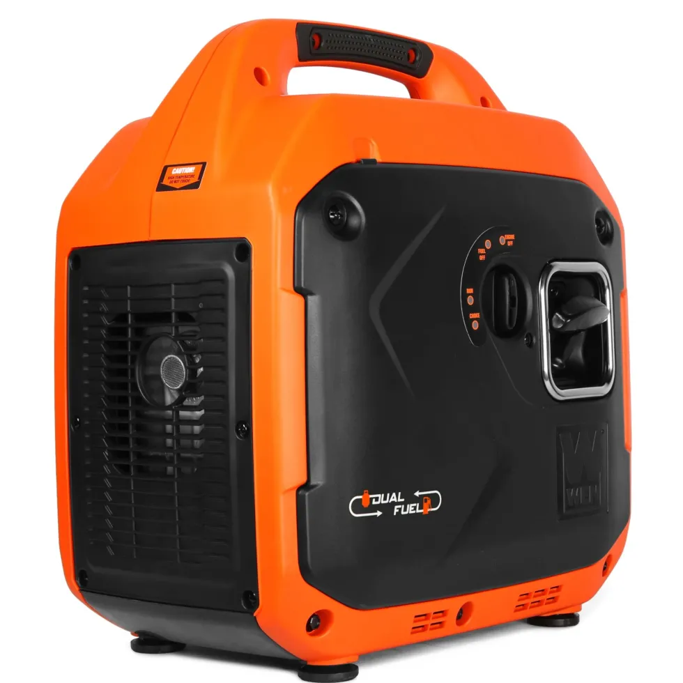 WEN DF360iX Quiet and Lightweight 3600-Watt Dual Fuel RV-Ready Portable Inverter Generator with Fuel Shut Off and CO Watchdog