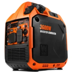 WEN DF360iX Quiet and Lightweight 3600-Watt Dual Fuel RV-Ready Portable Inverter Generator with Fuel Shut Off and CO Watchdog