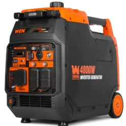 WEN DF480iX Quiet and Lightweight 4800-Watt Dual Fuel RV-Ready Electric Start Portable Inverter Generator with Fuel Shut Off and CO Watchdog
