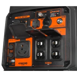 WEN DF480iX Quiet and Lightweight 4800-Watt Dual Fuel RV-Ready Electric Start Portable Inverter Generator with Fuel Shut Off and CO Watchdog