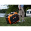 WEN DF680iX Quiet 6800-Watt Dual Fuel RV-Ready Electric Start Portable Inverter Generator with Fuel Shut Off and CO Watchdog for Electric Vehicle Backup