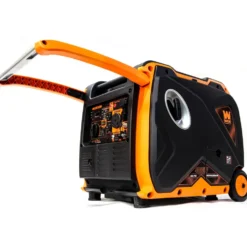 WEN DF400iX Super Quiet 4000-Watt Dual Fuel RV-Ready Electric Start Portable Inverter Generator with Fuel Shut-Off and CO Shutdown Sensor
