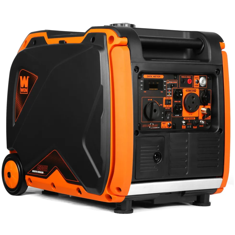 WEN DF452iX Super Quiet 4500-Watt Remote Electric Start Dual Fuel RV-Ready Portable Inverter Generator with Fuel Shut-Off and CO Watchdog
