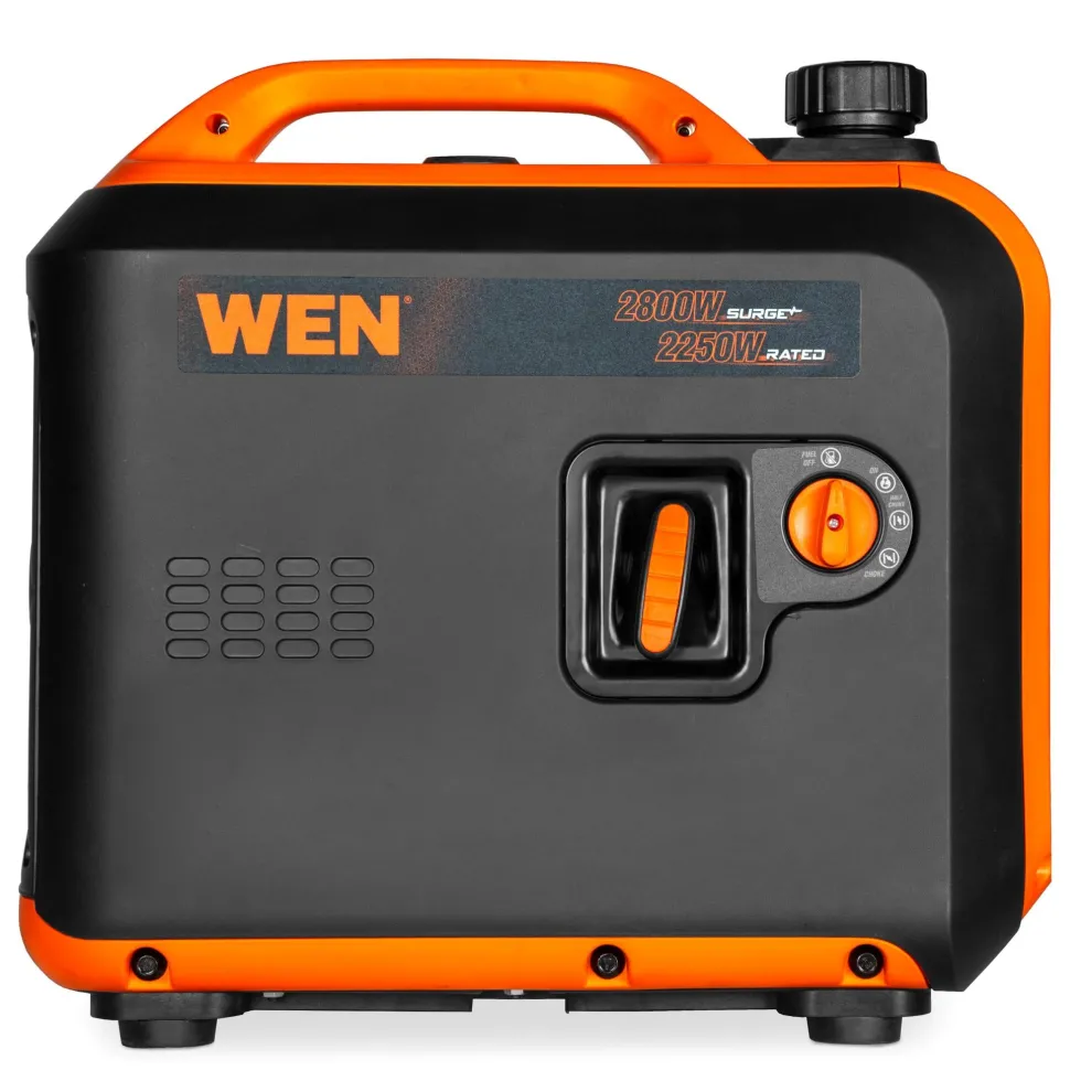 WEN DF280iX 2800-Watt Dual Fuel Inverter Generator, Quiet, Portable, and Lightweight with Fuel Shut Off and CO Watchdog
