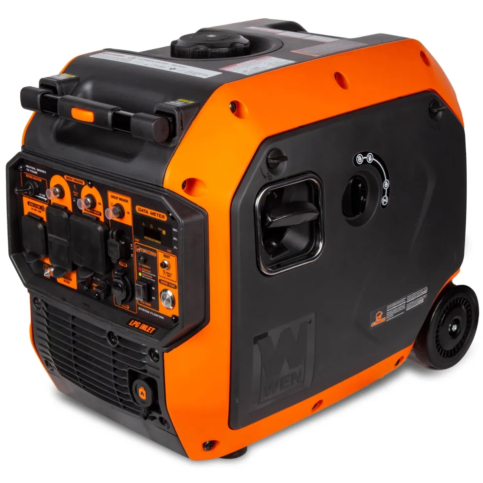 WEN DF500iX 5000-Watt Dual Fuel 120V/240V RV and EV-Ready Electric Start Portable Inverter Generator with Electric Vehicle Charging Ports
