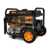WEN DF1100T 11,000-Watt 120V/240V Dual Fuel Portable Generator with Wheel Kit and Electric Start